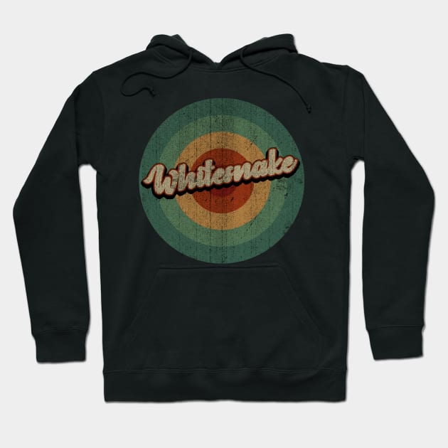 Circle Retro Vintage Whitesnake Hoodie by Jokowow